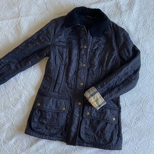 Barbour Summer Beadnell Quilted Jacket sz 4